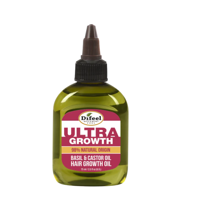 Difeel 98% Natural Ultra Growth Basil and Castor Oil 75 ml