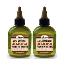 Difeel Premium Natural Hair Oil Jojoba 75ml Twin Pack