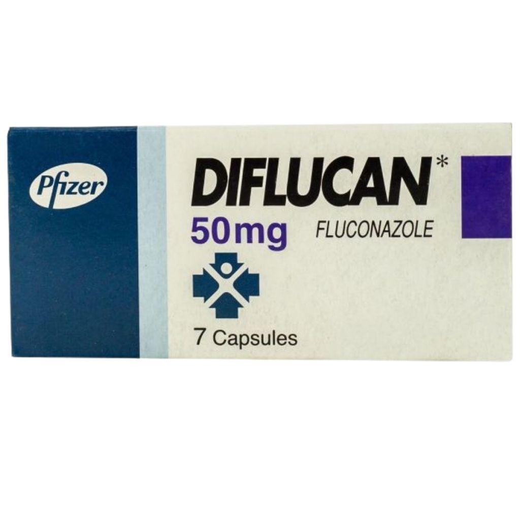 DIFLUCAN 50MG CAP (HARD GELATIN) 7S BLISTER