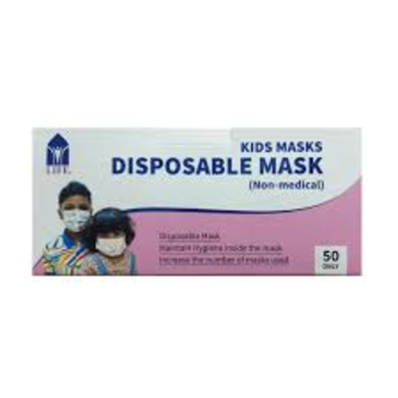 Kids Disposal Face Mask 50's