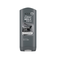 Dove Men+ Care Charcoal + Clay Body Face & Hair Wash 400ml