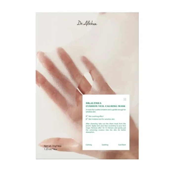 Dr. Althea Cushion Veil Calming Mask Sheet 28G 4s