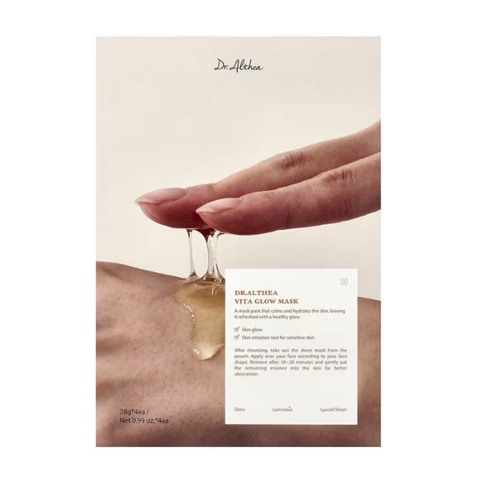 Dr. Althea Vita Glow Mask Sheet 28G 4s