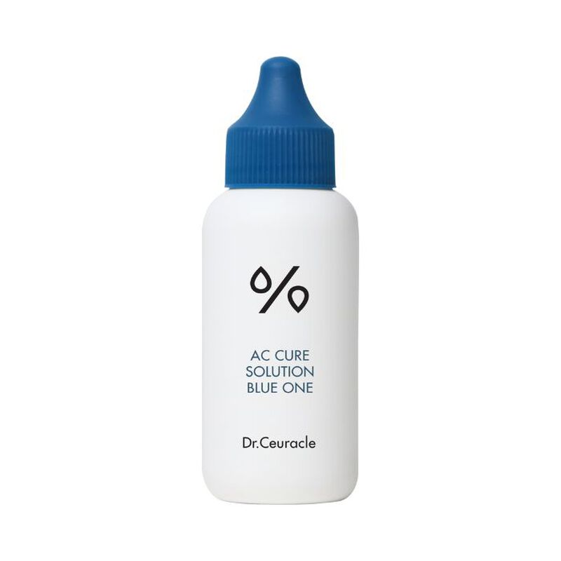 Dr. Ceuracle AC Cure Solution Blue One, Salicylic Acid Spot Treatment for Acne and Blemishes, 50ml