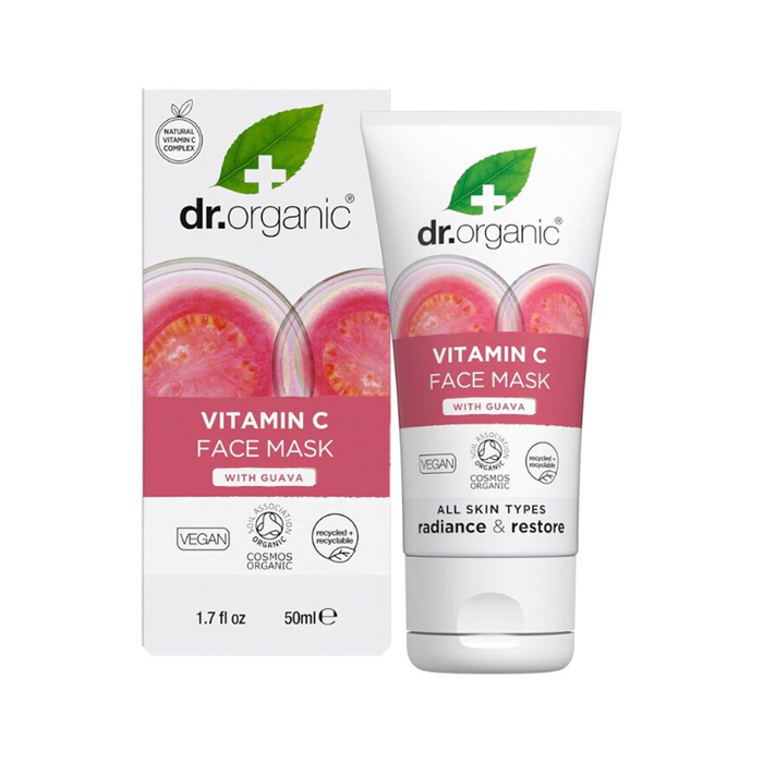 Dr Organic Guava Vitamin C Gel Face Mask 50ml
