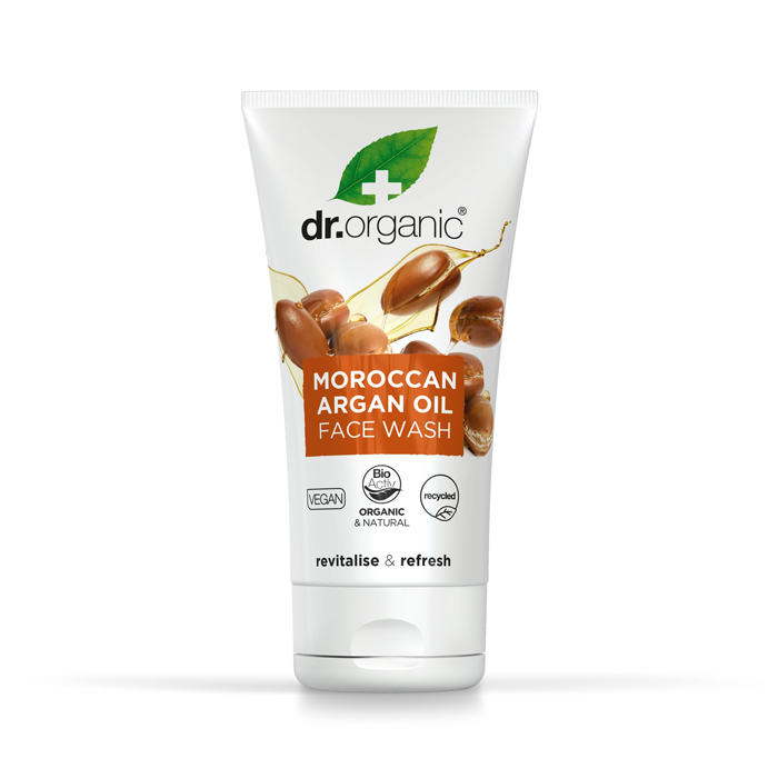 Dr.Organic Moroccan Argan oil Creamy Face Wash - 150ml