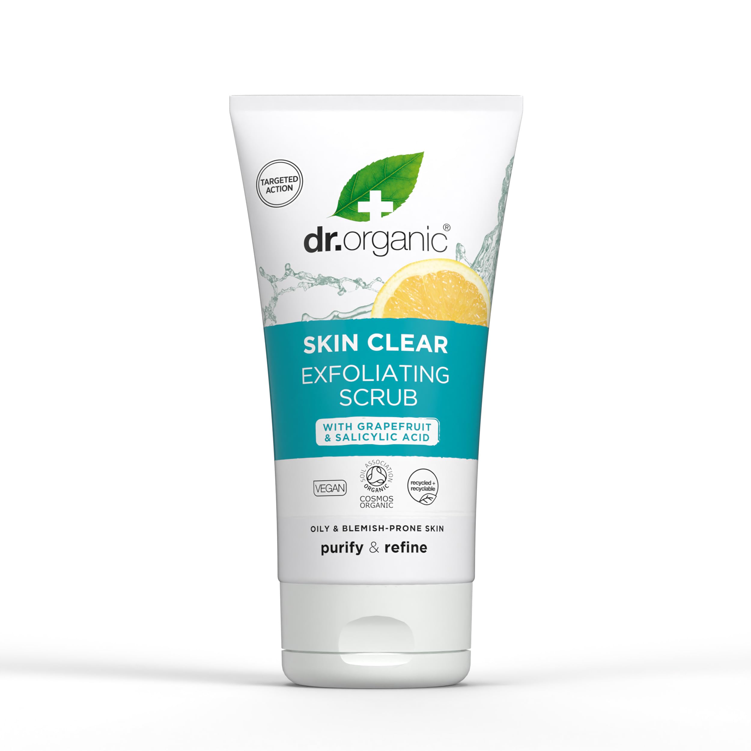 Dr. Organic Skin Clear Exfoliating Scrub 150ml