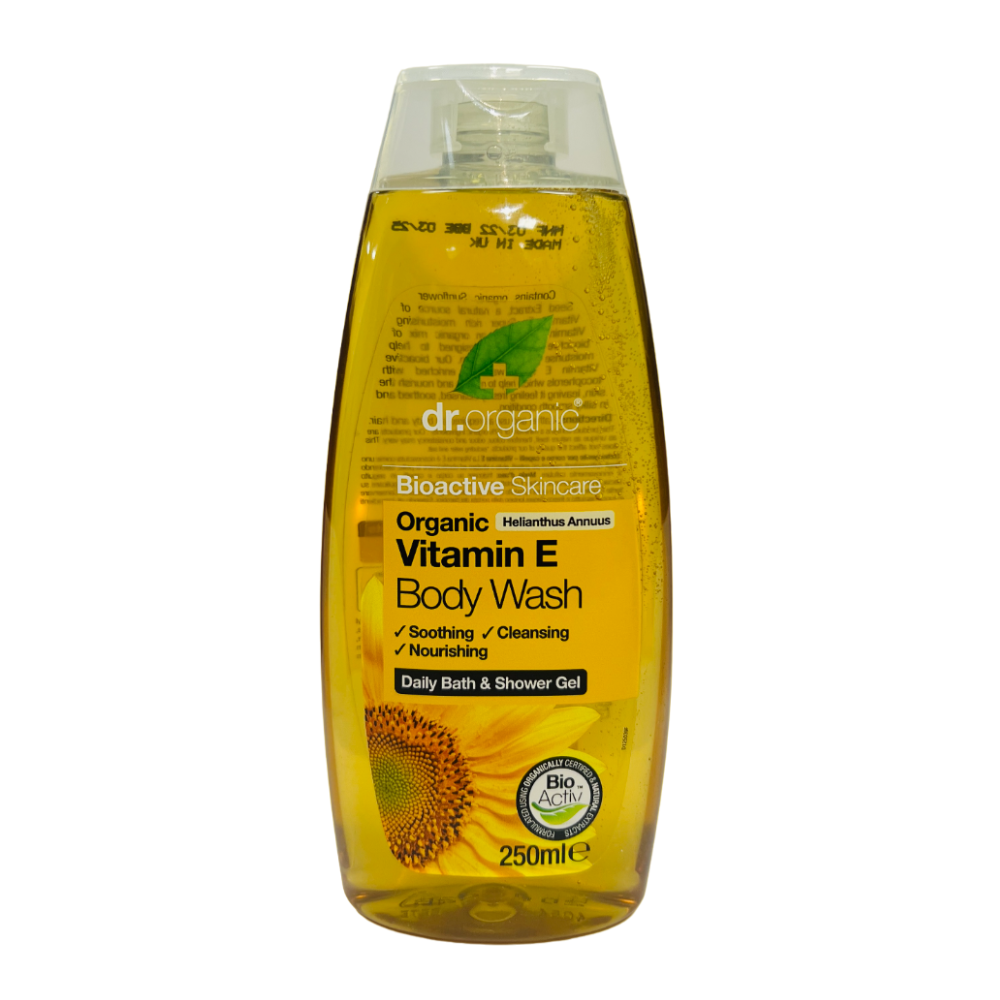 Dr Organic Vitamin E Body Wash 250ml