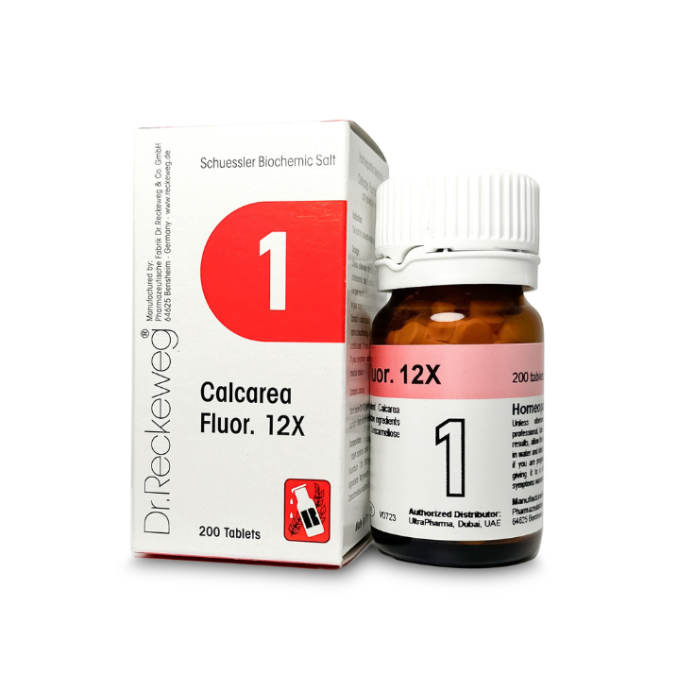 Dr Reckeweg 1 Calcarea Fluorata 12X Tab 200s