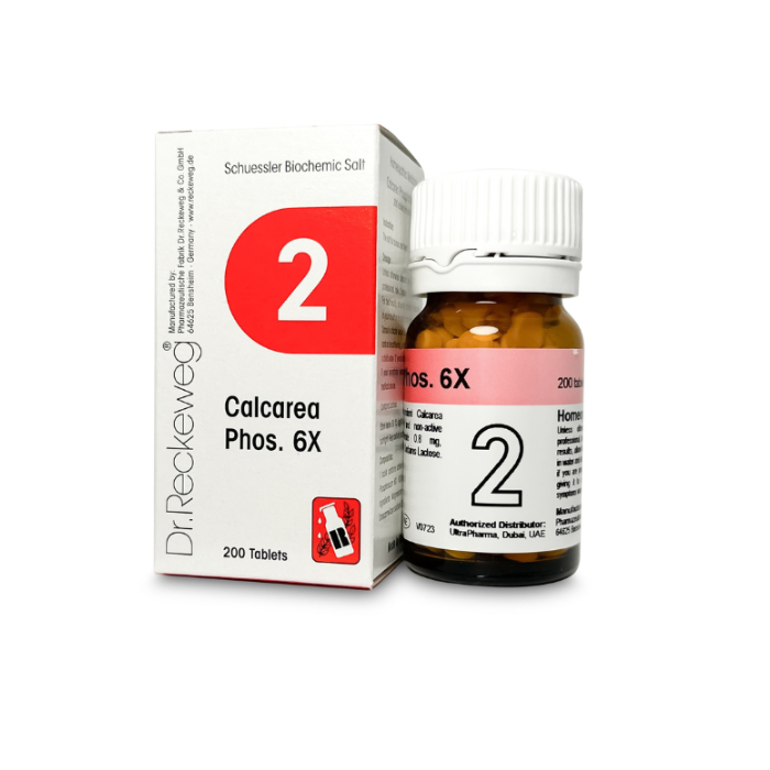 Dr Reckeweg 2 Calcarea Phosphoricum 6X Tab 200s