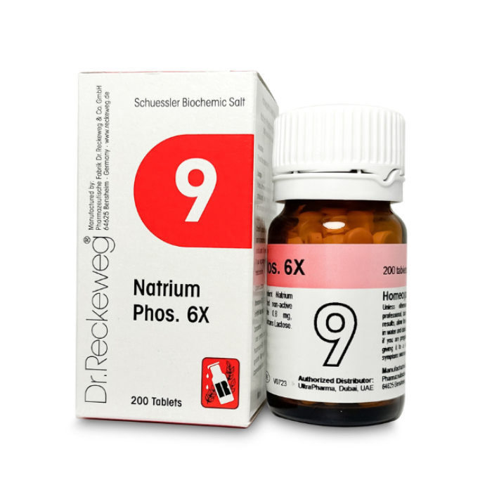 Dr Reckeweg 9 Natrium Phosphoricum 6X Tab 200s