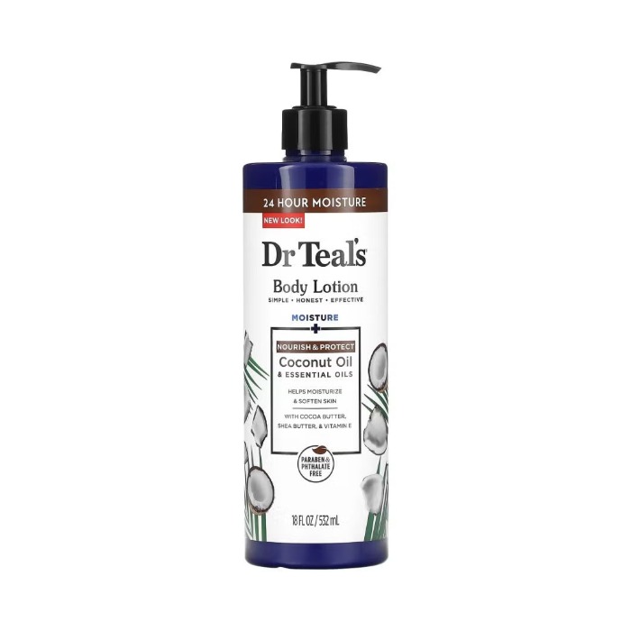 Dr Teal's Nourish & Protect Coconut Body Lotion 532ml