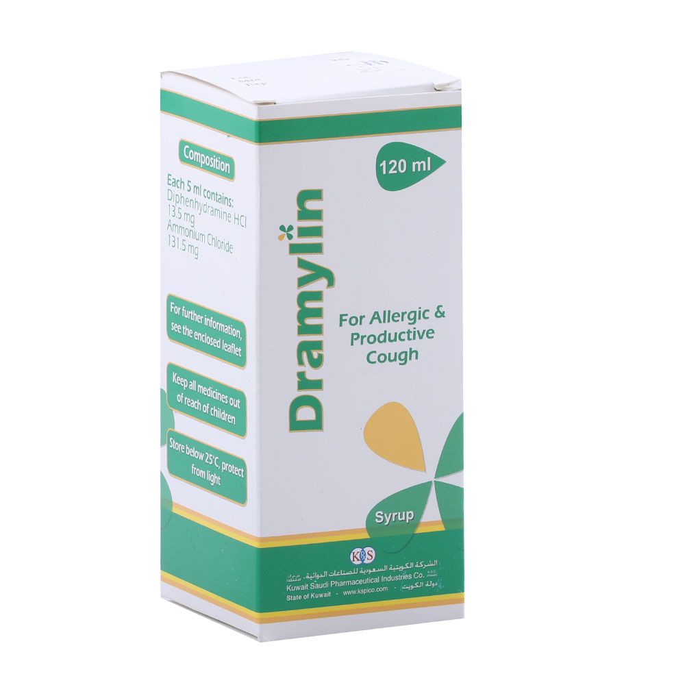 Dramylin Syrup 120ml Bot
