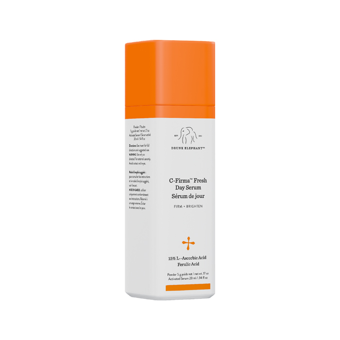Drunk Elephant C-Firma Fresh Vitamin-C Day Serum, Brightening Antioxidant, 30ml
