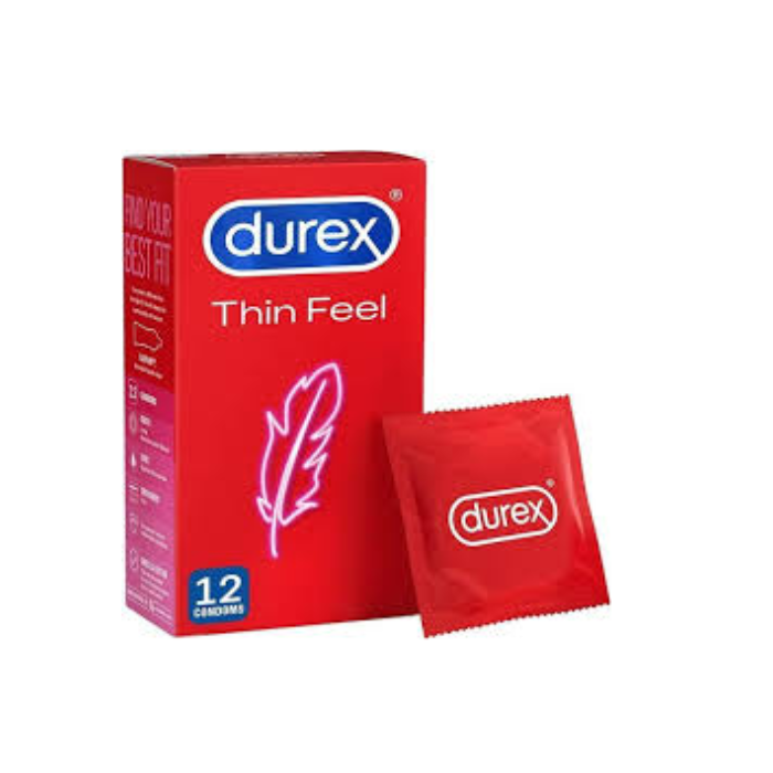 واقي ذكري رقيق من ديوريكس 12 قطعة