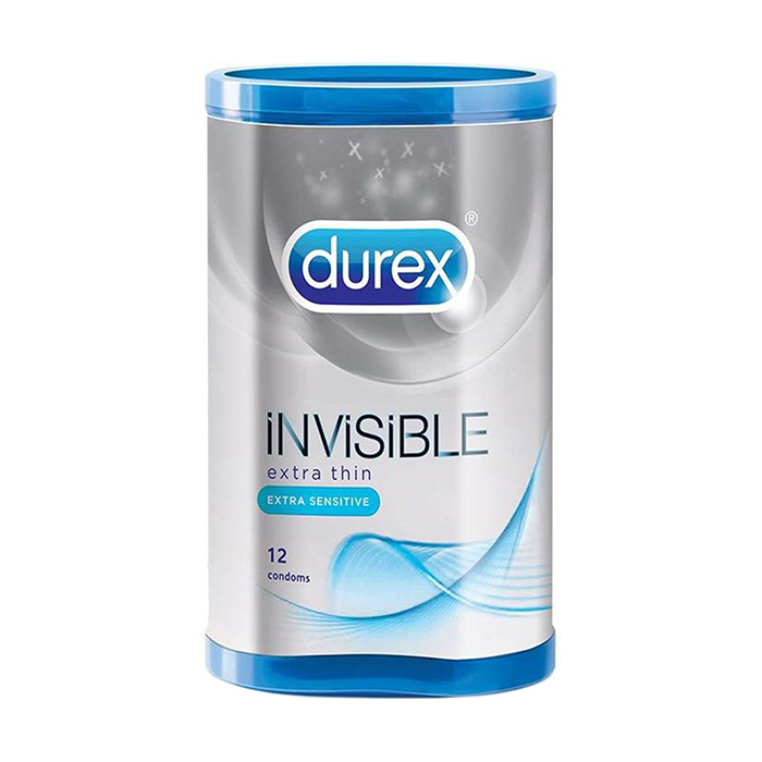 Durex Invisible Condom 12's