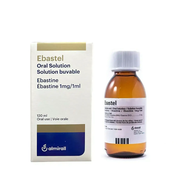 EBASTEL 5MG/5ML ORAL SOL 120ML BOT