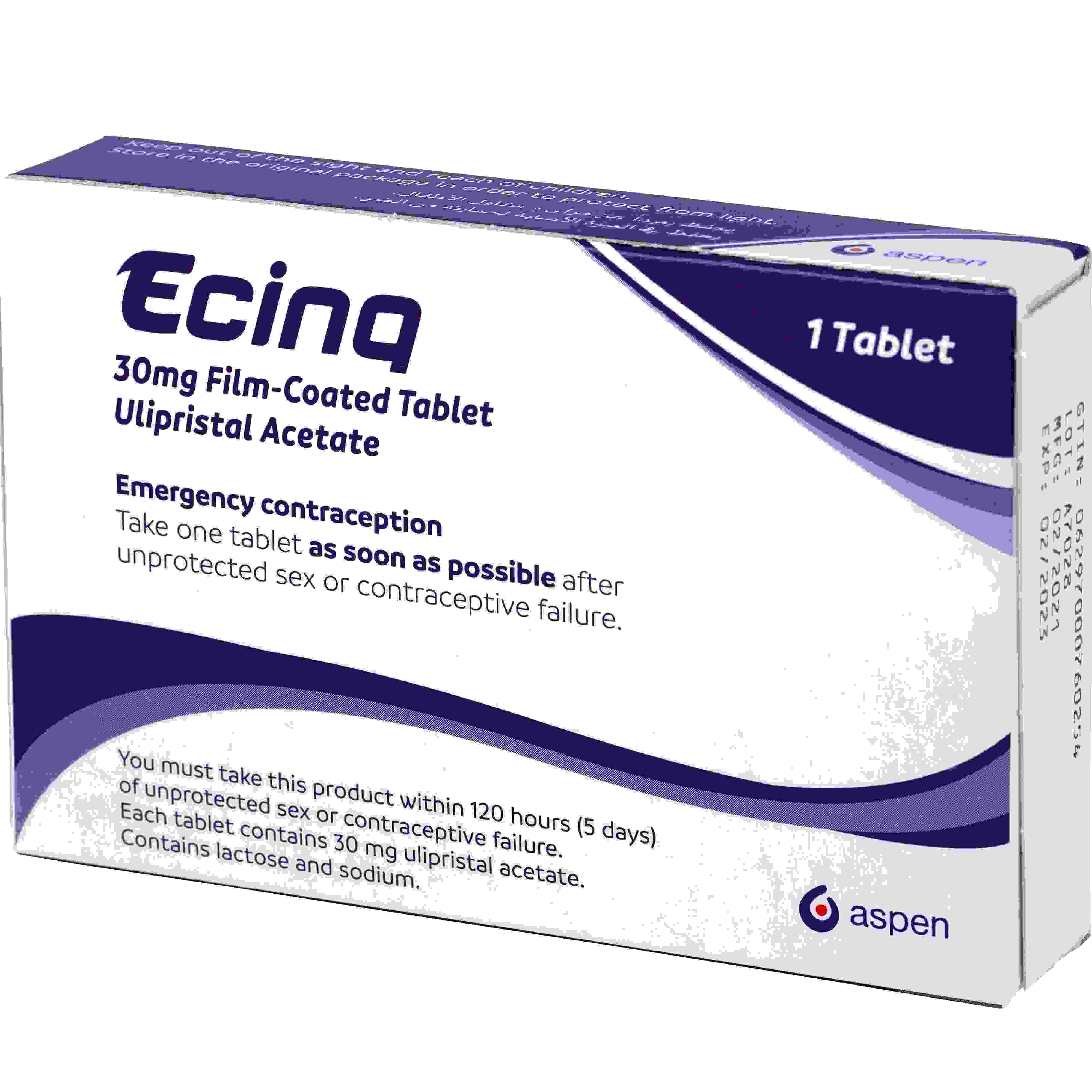 Ecinq 30mg Film-Coated Tablet 1s