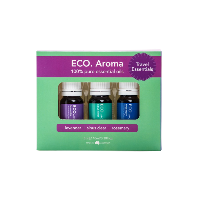 زيت عطري ثلاثي خاص بالرحلات الجوية (Lav Rosem Sinus Clear) من ايكو