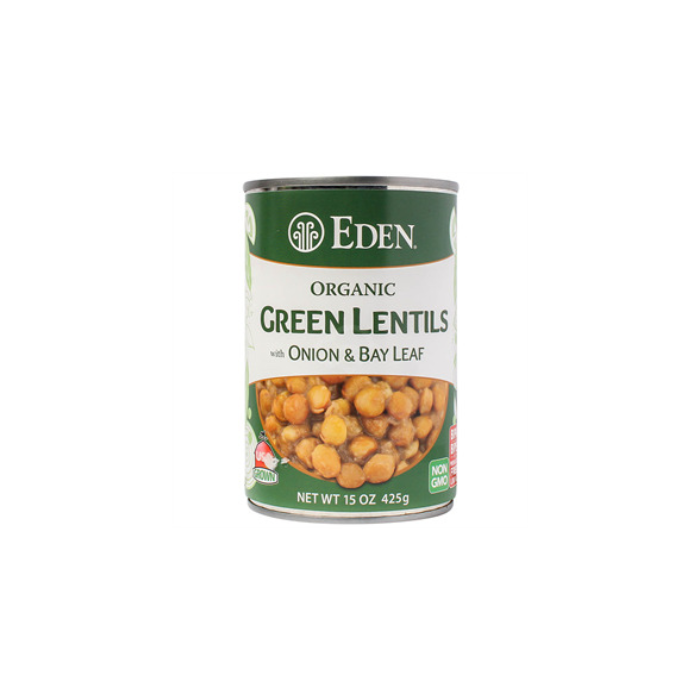 Eden Organic Green Lentils-425g