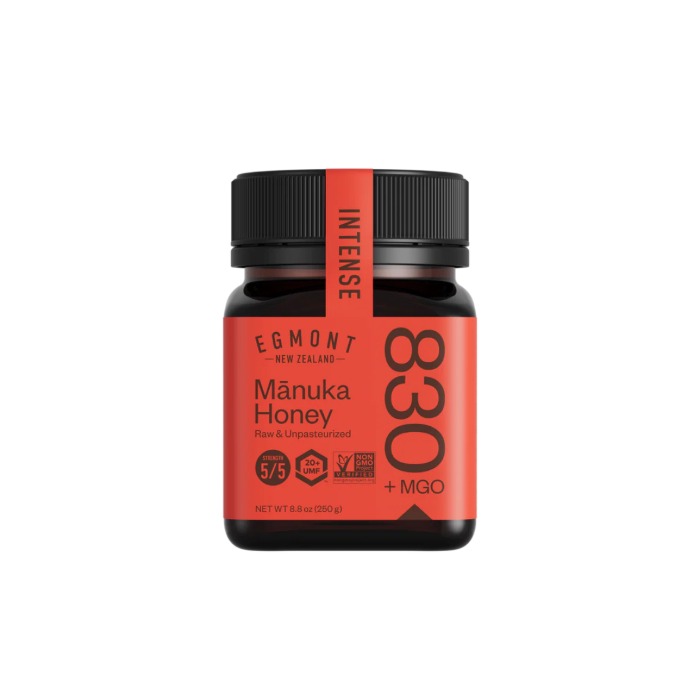 Egmont Honey Monofloral Manuka Honey 20+ UMF MGO 830+ 250g