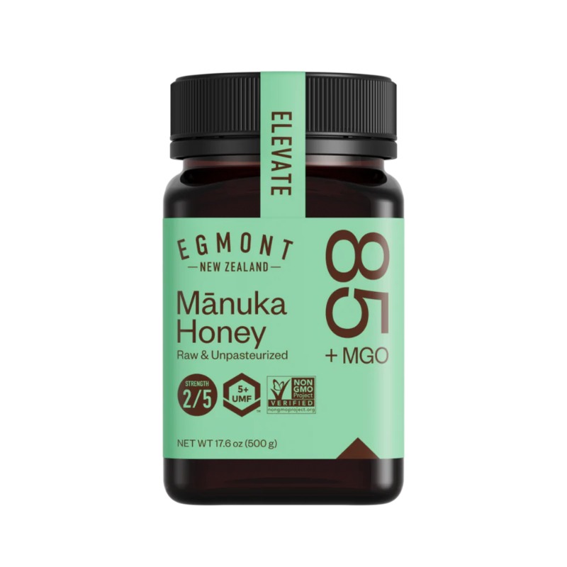 Egmont Honey Monofloral Manuka Honey 5+ UMF MGO 85+ 500g