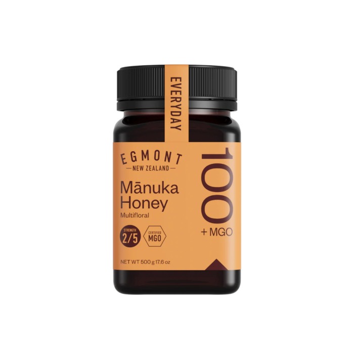 Egmont Honey Multifloral Manuka Honey MGO 100+ 500g