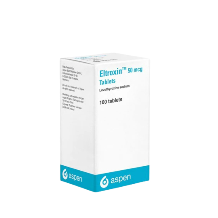 ELTROXIN 50MCG TAB 100S BOT