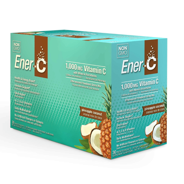 Ener C Pineapple Coconut - Box of 30 Pieces