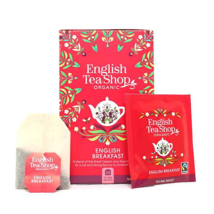 English Tea Shop Organic English Breakfast 20s