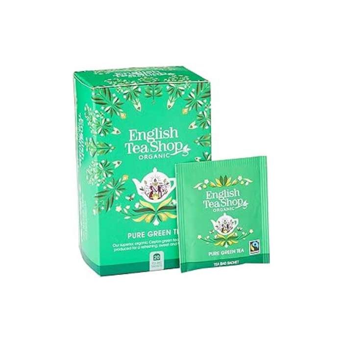 English Tea Shop Organic Pure Green Tea 20s