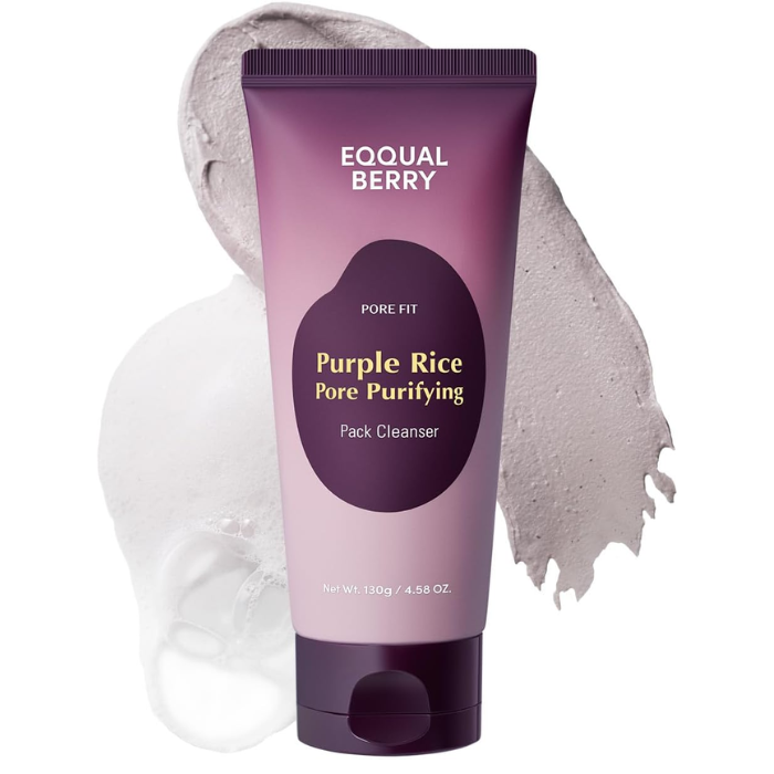 Eqqualberry Purple Rice Pore Purifying Pack Cleanser 130G