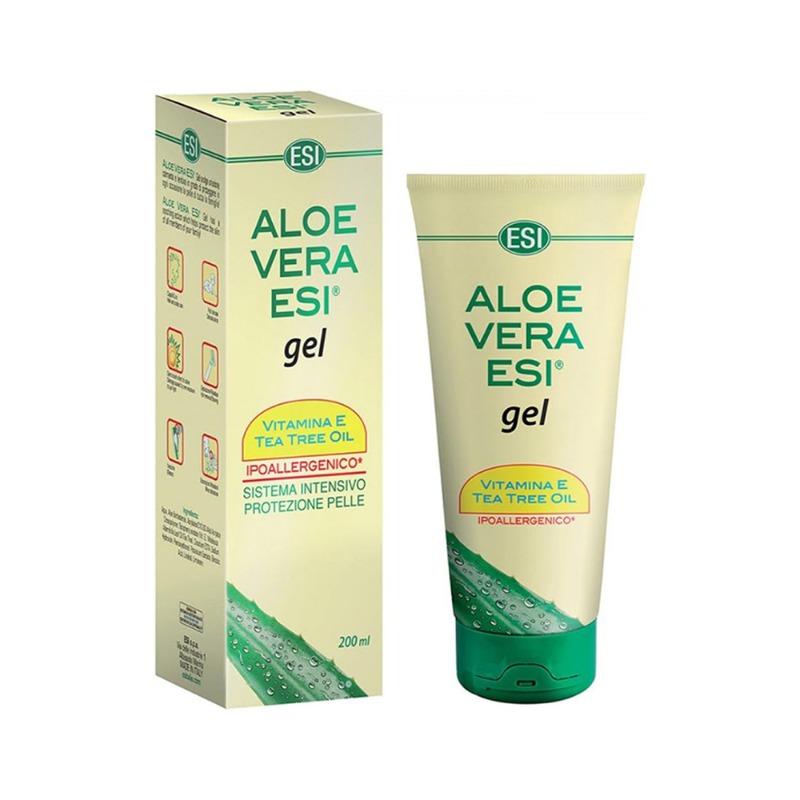ESI Aloe Vera Gel Vitamin E + Tea Tree 200ml