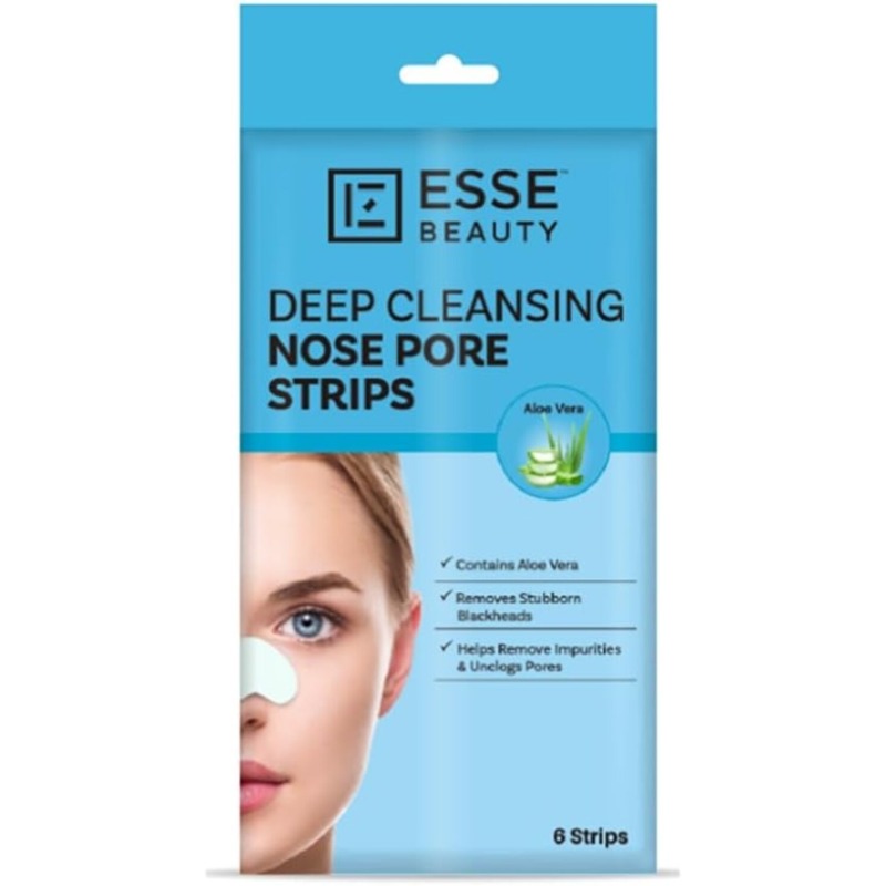 Esse Beauty Nose Pore Strips Charcoal 6s