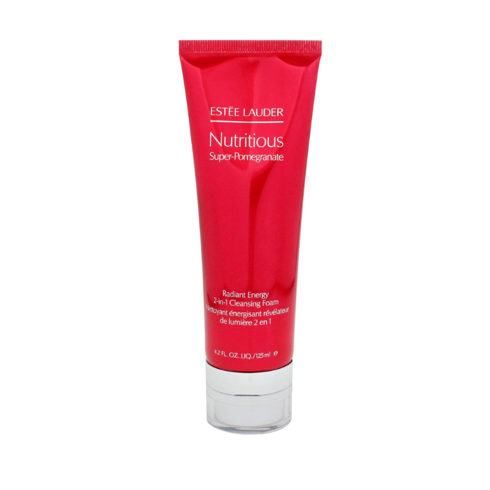 Estee Lauder Nutritious Super-Pomegranate Radiant Energy 2-in-1 Cleansing Foam, 125ml