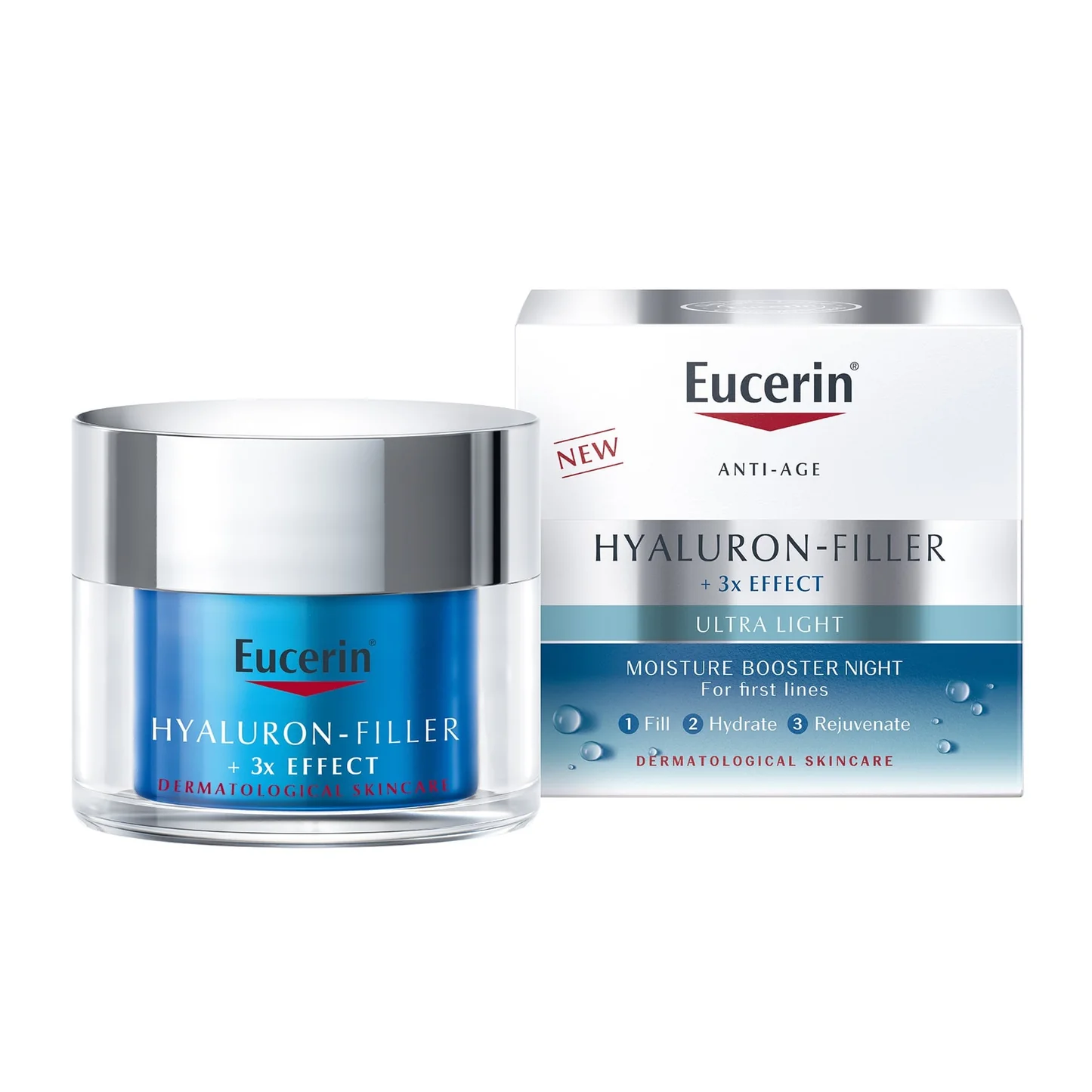 Eucerin Hyaluron Filler Ultra Light Moist Booster Night 50ml