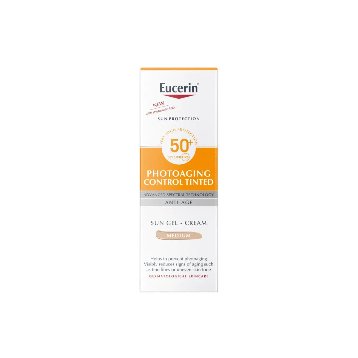 Eucerin Sun Cream Tinted CC Medium (SPF50+) 50ml