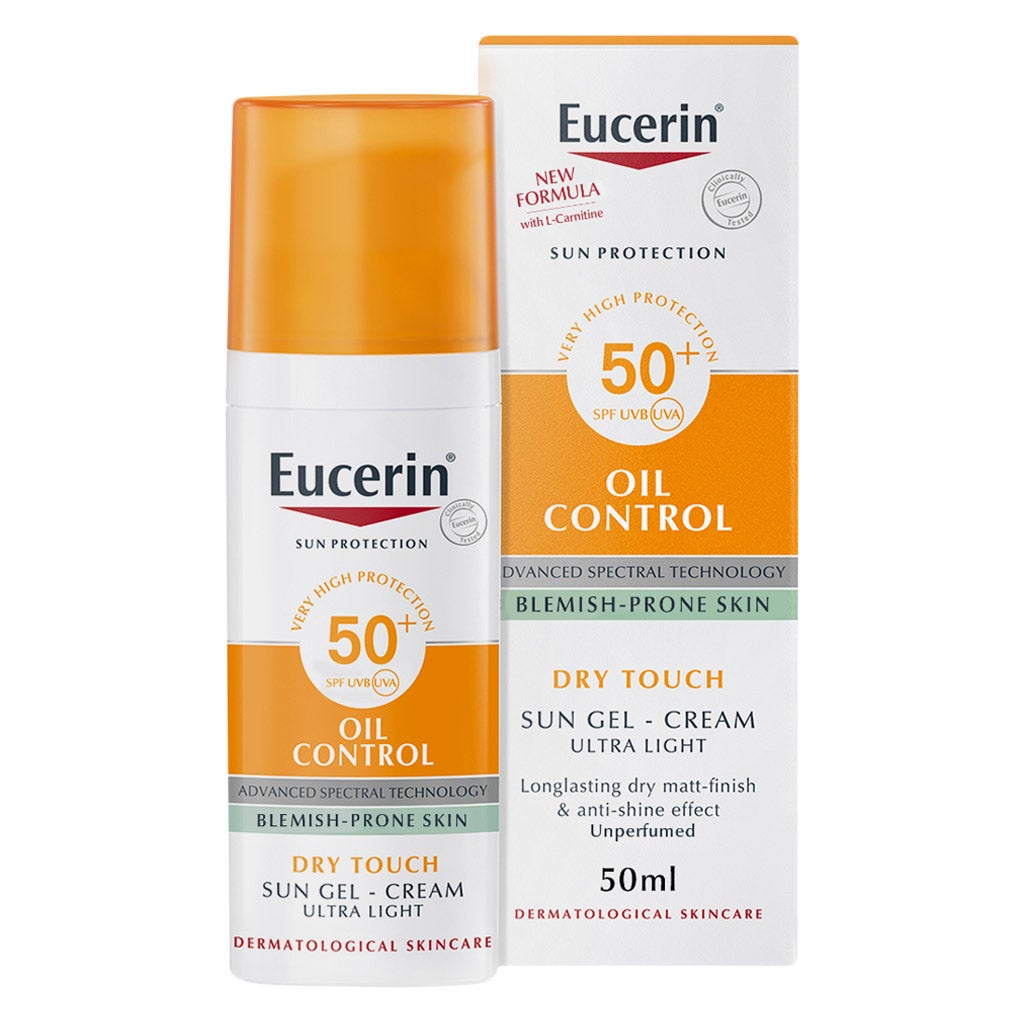 Eucerin Sun Gel-Creme Oil Control Dry Touch (SPF 50+)  50ml