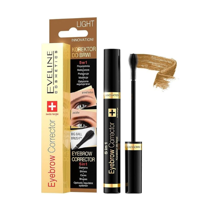 Eveline Eyebrow Corrector Light Brown 9 Ml 911121