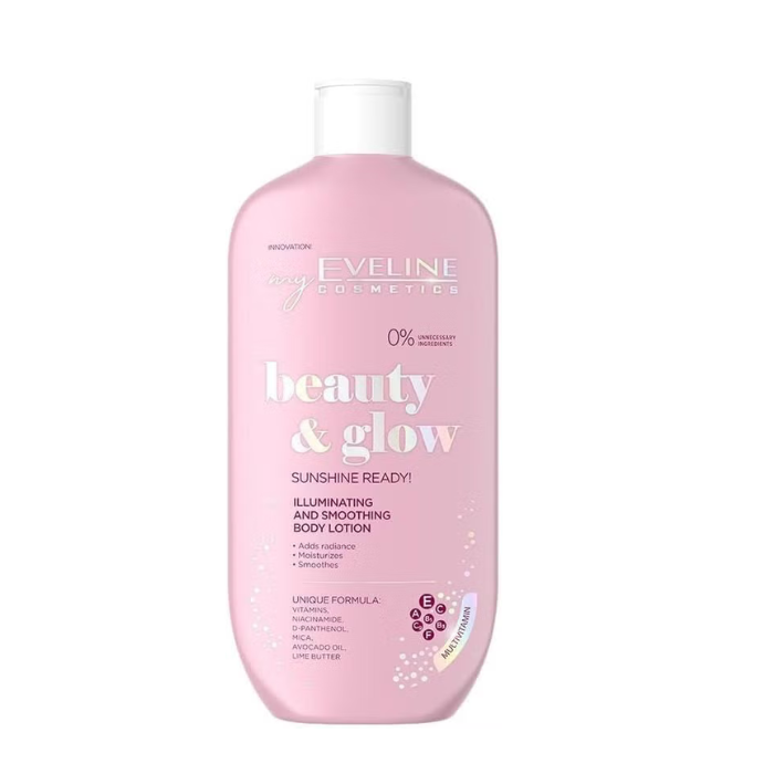 إيفلين بيوتي آند جلو لوشن الجسم المضيء والملطف 350مل