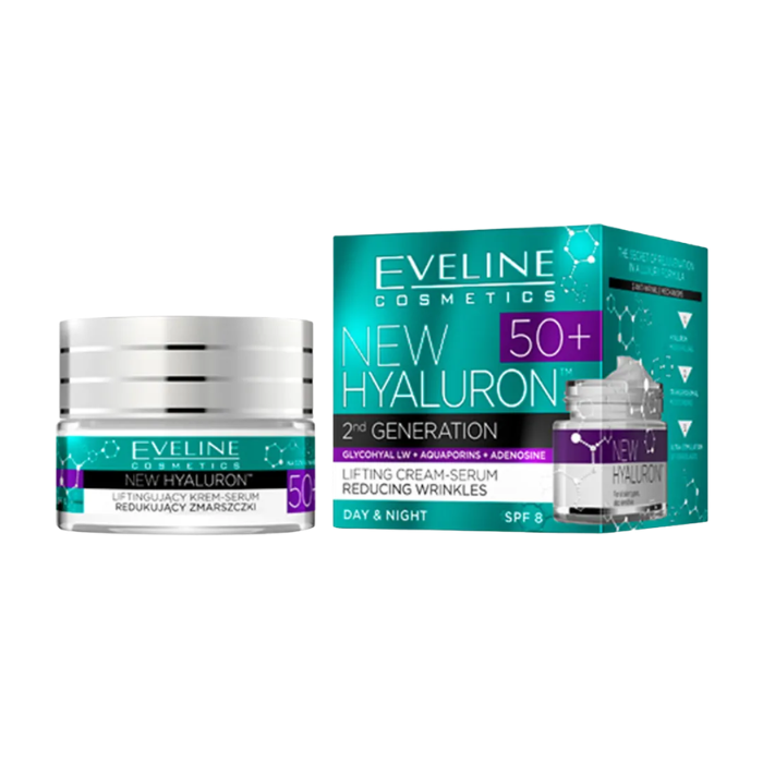 Eveline New Hyaluron Second Generation Day & Night Cream 50+ 50ml