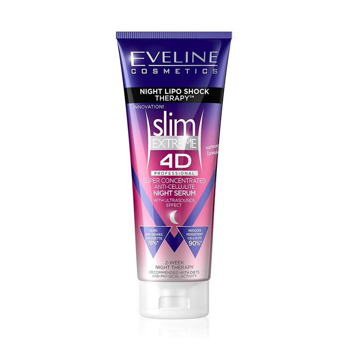 Eveline Slim Extreme 4D Professional Night Lipo Shock Therapy 250ml
