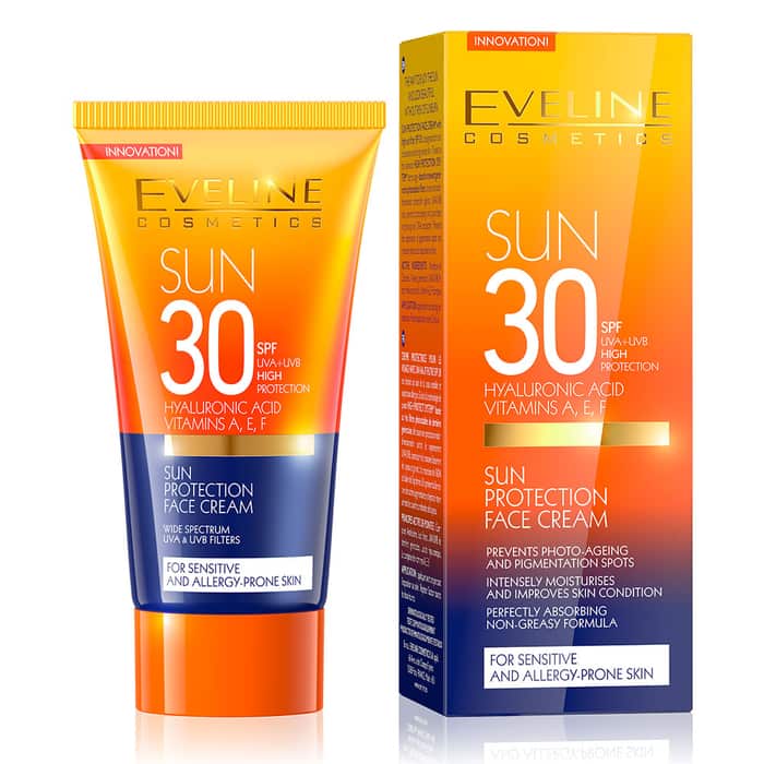 كريم Sun Care Expert للوجه من ايفيلين بدرجة 30