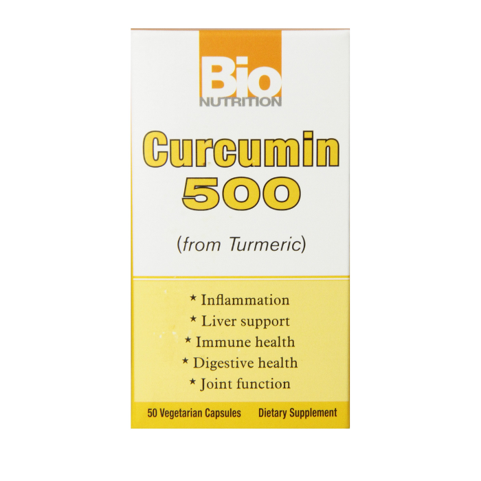 Bio Nutrition Curcumin 500mg 50 Capsules