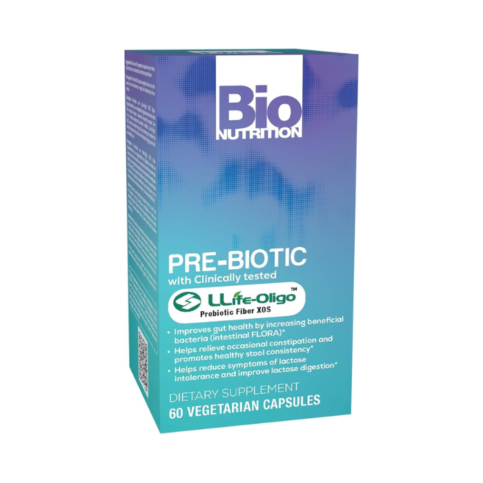 Bio Nutrition Pre-Biotic 1400mg 60 Capsules