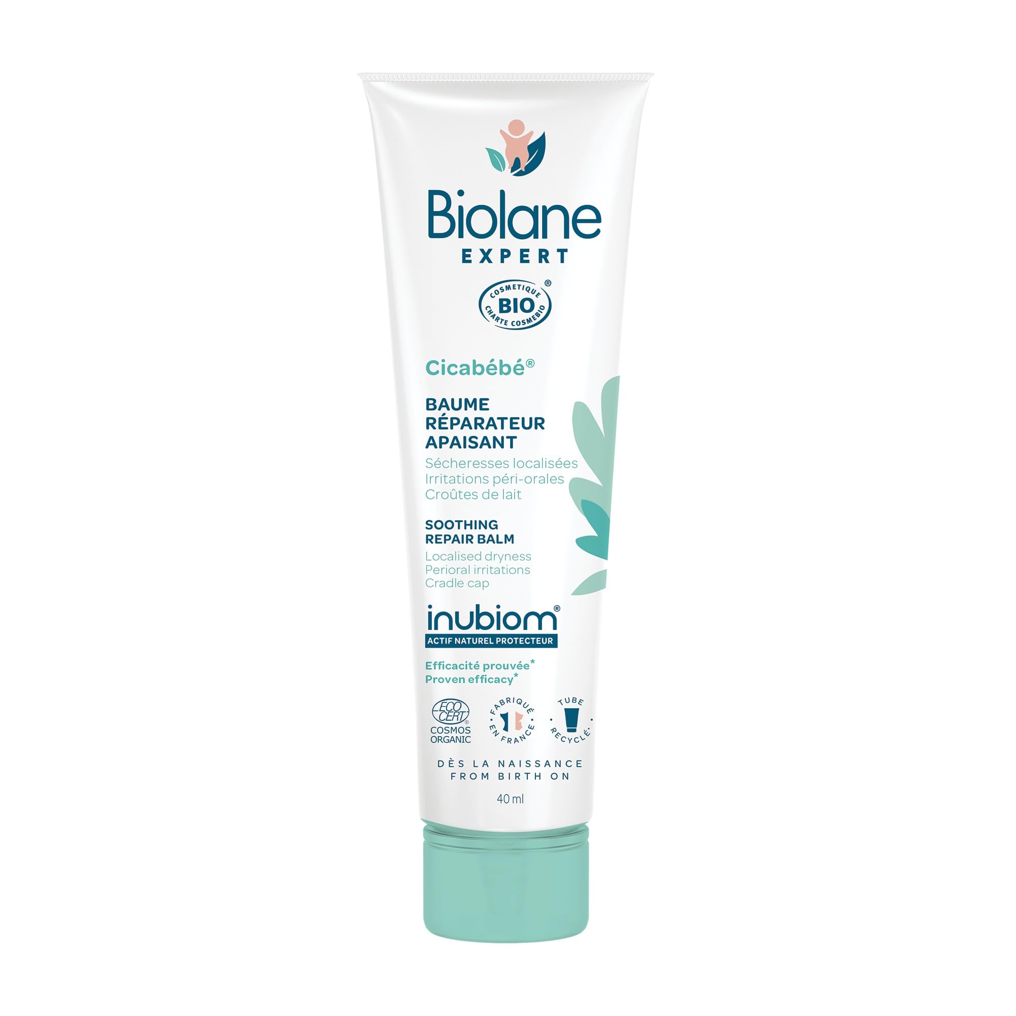 بيولان أورغانيك سيكا بيبي بلسم مهدئ ومصلح 40 مل