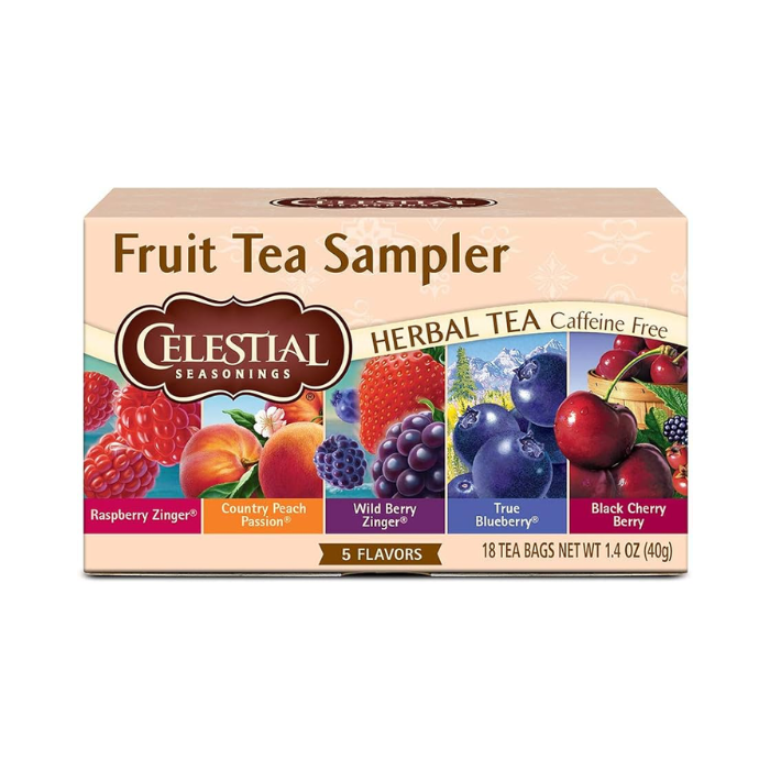 Celestial Seasonings Herbal Tea Fruit Sampler 18s