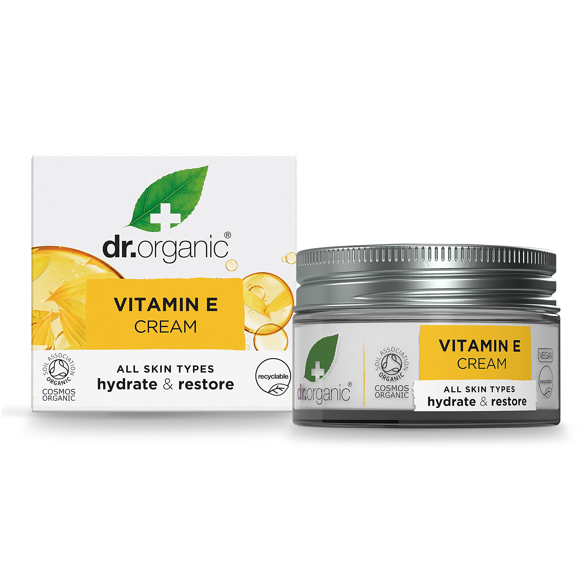 Dr. Organic Vitamin E Hydrating Cream 50ml