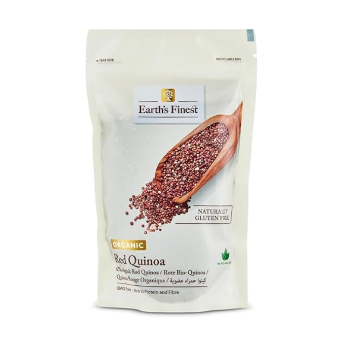 Earth’s Finest Organic Black Quinoa, Protein-Rich, High-Fiber, Gluten-Free, Non-GMO - 340g