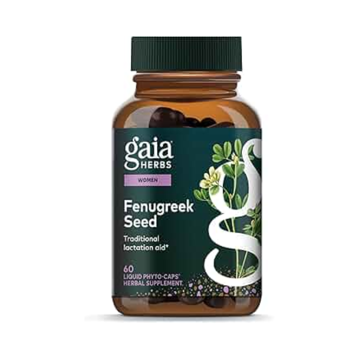 Gaia Herbs Fenugreek Seed 60 Capsules